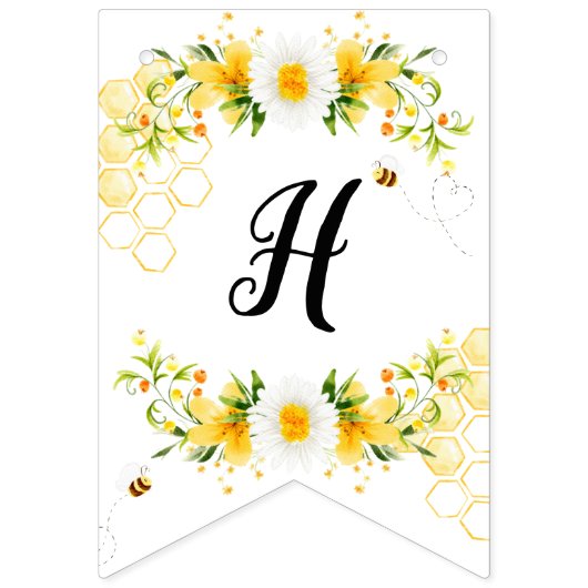 Niedliche Hummel Wimpelkette (Zweite Fahne)