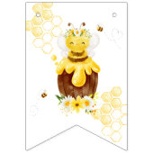 Niedliche Hummel Wimpelkette (Erste Fahne)