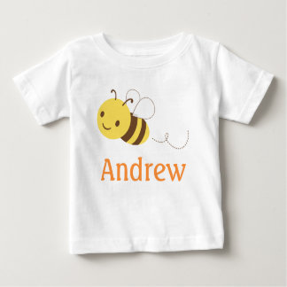 Niedliche Hummelbezeichnung für Personalisierte Ba Baby T-shirt