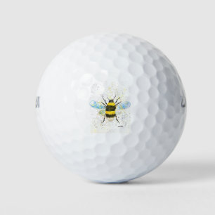 Niedliche Hummelinsekten Golfball
