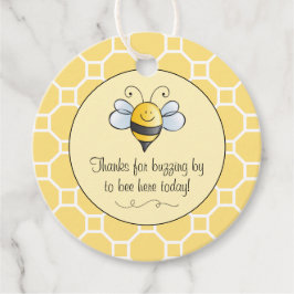 Niedliche Hummeln Danke für das von Gelb Schwarz g Geschenkanhänger