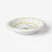 Niedliche Hummeln Gelb und Schwarz | HapBee Birthd Pappteller (Gewinkelt)