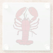 Niedliche Hummer Untersetzer (Rückseite)