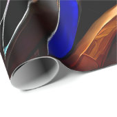 Niedliche Hummingbird-Mosaike dekorativ Geschenkpapier (Rolleneckpunkt)