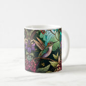 Niedliche Hummingbird Wrap Kaffeetasse (VorderseiteRechts)