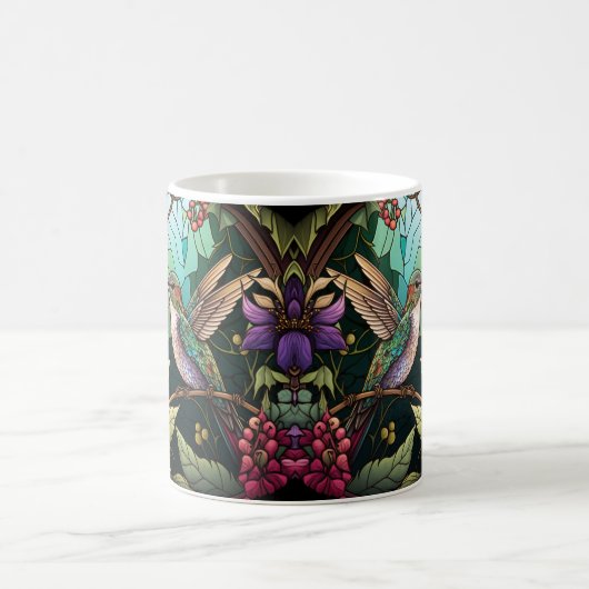 Niedliche Hummingbird Wrap Kaffeetasse (Mittel)