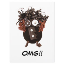 Niedliche, humorvolle OMG Analog Media