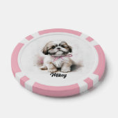 Niedliche Hundabbildungen - Shih Tzu Pokerchips (Einzeln)