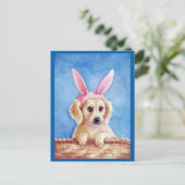 Niedliche Hündchen Postkarte (Stehend Vorderseite)