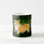 Niedliche Hunde Art Corgi Kaffeetasse (Mittel)