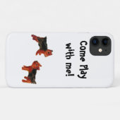 Niedliche Hunde Art Terriers Case-Mate iPhone Hülle (Rückseite (Horizontal))