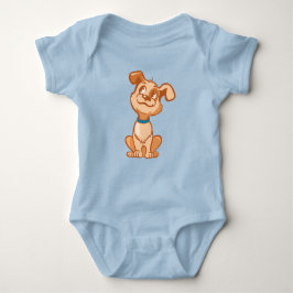 Niedliche Hunde Baby Jersey Bodysuit Baby Strampler