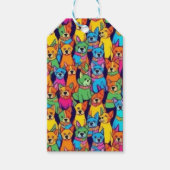 Niedliche Hunde Geschenkanhänger (Vorderseite)