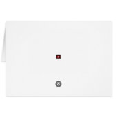 Niedliche Hunde in blau und grün blau Danke (Rückseite Horizontal)