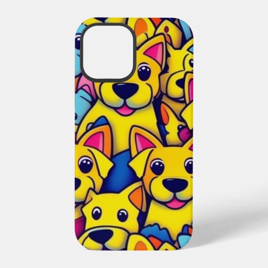 Niedliche Hunde iPhone Hülle (Rückseite)
