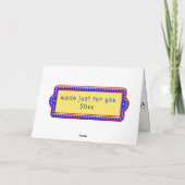 Niedliche Hunde Katzen Altern Spaß Geburtstag glüc Karte (Rückseite)