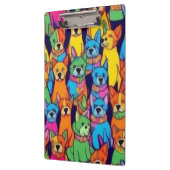 Niedliche Hunde Klemmbrett (Links)