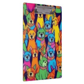 Niedliche Hunde Klemmbrett (Rechts)