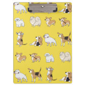 Niedliche Hunde Klemmbrett (Vorderseite)