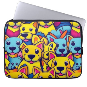 Niedliche Hunde Laptopschutzhülle