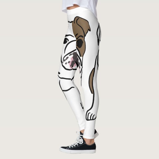 Niedliche Hunde Leggings (Links)