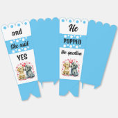 Niedliche Hunde machte er die Frage nach blauem Po Geschenkschachtel (Ungeklappt)