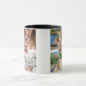 Niedliche Hunde Mama Benutzerdefiniertes Foto Tasse (Zentrum)