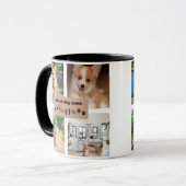 Niedliche Hunde Mama Benutzerdefiniertes Foto Tasse (Vorderseite Links)