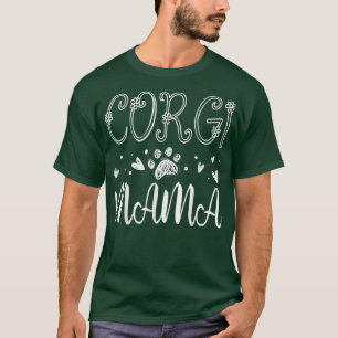 Niedliche Hunde Mama Korgi Besitzer Hundeliebhaber T-Shirt