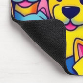 Niedliche Hunde Mousepad (Ecke)