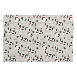 Niedliche Hunde Muster Kissen Kissenbezug