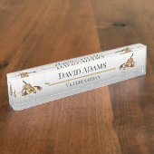 Niedliche Hunde Namensplakette (Seite)