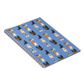 Niedliche Hunde Notizblock (Rechte Seite)