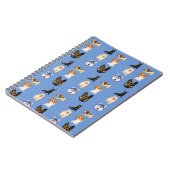 Niedliche Hunde Notizblock (Linke Seite)