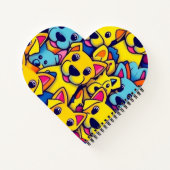 Niedliche Hunde Notizblock (Rückseite)