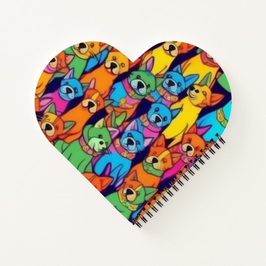 Niedliche Hunde Notizblock (Rückseite)