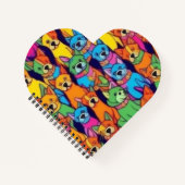 Niedliche Hunde Notizblock (Vorderseite)