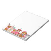 Niedliche Hunde Notizblock (Rotiert)