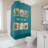 Niedliche Hunde ODER IHR kundenspezifischer Duschvorhang (Beispiel)