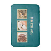 Niedliche Hunde ODER IHRE FOTOS individuelle Badma Badematte (Vorderseite Vertikal)