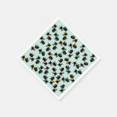 Niedliche Hunde Papier Napkins Serviette (Ecke)