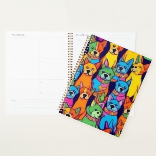 Niedliche Hunde Planer (Anzeige)