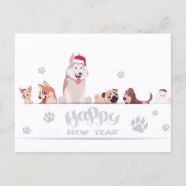 Niedliche Hunde Postkarte