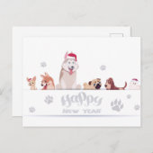 Niedliche Hunde Postkarte (Vorne/Hinten)