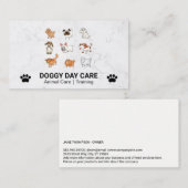 Niedliche Hunde | Rassen Visitenkarte (Vorne/Hinten)