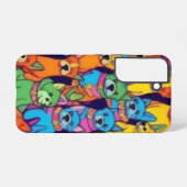 Niedliche Hunde Samsung Galaxy Hülle (Rückseite (Horizontal))