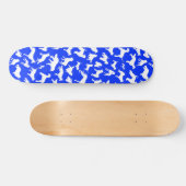 niedliche Hunde Skateboard (Horizontal)