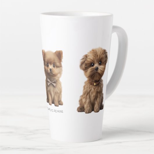 Niedliche Hunde Tasse 🐾 🐶 (Rechte Ecke)