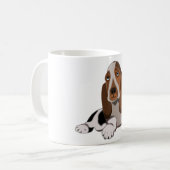 Niedliche Hunde Tasse (Vorderseite Links)