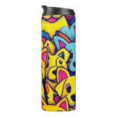 Niedliche Hunde Thermosbecher (Nach rechts gedreht)